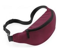 Bagbase Women's Adjustable Belt Bag (2.5 Litres) Pack of 2 in Burgundy Bagbase Burgundy One Size