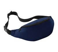 Bagbase Women's Adjustable Belt Bag (2.5 Litres) Pack of 2 in Navy Bagbase Navy One Size