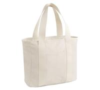 Bagbase Women's Edit Canvas Tote Bag One Size in Natural Bagbase Natural One Size