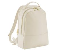 (One Size, Oyster) Bagbase Womens/Ladies Boutique Leather-Look PU Backpack