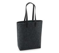 Bagbase Women's Premium Felt Tote in Charcoal Bagbase Charcoal One Size