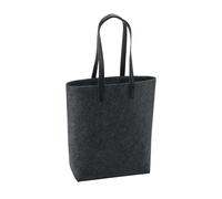 Bagbase Women's Premium Felt Tote in Dark Grey Bagbase Dark Grey One Size
