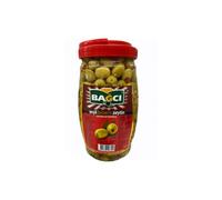 Bagci Green Olives Stuffed Paprika (Biberli) 1.5kg x 2 Pack