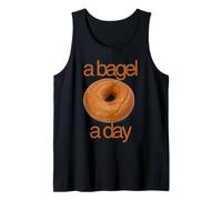 Bagel Bread Graphic Design - Everyday Food Illustration Tee Tank Top