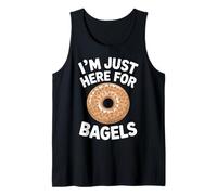 Bagels Funny Bagel Tank Top