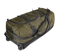 Bagenerous 110L/140L Expandable Soft-Sided Foldable Duffle Bag with 2 Rubber Wheels,Packable 32” Rolling Carry-On with Multi-Pockets & Compartments, Army Green, 110L-140L, Fashion