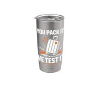 Baggage Handler Ramp Agent Airport Worker Aviation Crew Stainless Steel Insulated Tumbler