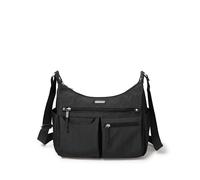 Baggallini Anywhere Large Hobo with RFID Phone Wristlet (Black)