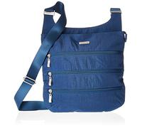 Baggallini Big Zipper Travel Crossbody Bag. Blue Size: One Size