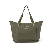 Baggallini Carryall Expandable Lightweight Travel Tote 22" Packable Folding Compact Nylon Washable Weekender w/Luggage Sleeve