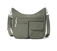 Baggallini Modern Everywhere Crossbody Women, 11"x9" Travel Bags W/RFID Wristlet, Lightweightm Water-Resistant, Thyme, One Size, Baggallini Modern Everywhere Crossbody Bag for Women, 11"x9" Travel