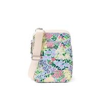 Baggallini Modern Take Two RFID Crossbody - 5"x7" Lightweight Small Phone Wallet Crossbody Bag - Nylon Travel Purse, Meadow Print, One Size, Modern Take Two Rfid Crossbody - 5"x7" Lightweight Small