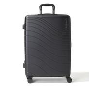 Baggallini Set Wave 4 Wheel Hardside Luggage-Lightweight Carry on Checked Suitcase with TSA Lock, Black Hardside, Checked - 26", Set Wave 4 Wheel Hardside Luggage - Lightweight Carry on Checked