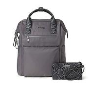 Baggallini Soho Backpack, Smoke/Faux Python, One Size