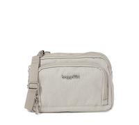 Baggallini Triple Zipper with Front Wallet/Trifecta RFID Wallet Crossbody, Vanilla Heritage, One Size, Baggallini Trifecta Rfid Crossbody Wallet - 8" x 6" - Waist Bag