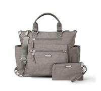 Baggallini Women's 3-in-1 Convertible Backpack with RFID Phone Wristlet