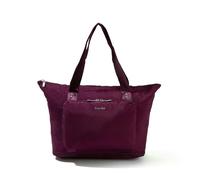 Baggallini Women's Carryall Expandable Packable Tote, Mulberry, One Size