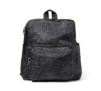 Baggallini Women's Carryall Packable Backpack, Midnight Blossom, One Size