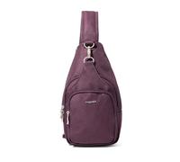 Baggallini Women's Central Park Sling, Plum Heritage, One Size