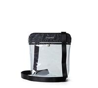Baggallini Women's Clear Stadium Crossbody Pocket, Midnight Blossom