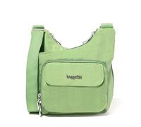 Baggallini Women's Criss Cross Crossbody Crossbodyshoulder Bag Lightweight Water-Resistant Travel Purse, Moss, One Size