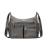 Baggallini Women's Crossbody Bags Anywhere Large Hobo, Sterling Shimmer, One Size