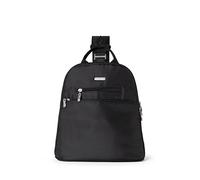 Baggallini Women's Essential Convertible Backpack Sling-11 x12 Small Travel w/RFID Protection, Black, One Size