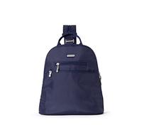Baggallini Women's Essential Convertible Backpack Sling-11 x12 Small Travel w/RFID Protection, Cadet Navy, One Size