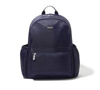Baggallini Women's Essential Laptop Backpack, Cadet Navy, One Size