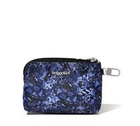 Baggallini Women's Go Daily RFID Pouch, Indigo Petal, One Size
