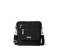 Baggallini Women's Let's Escape Crossbody Bag, Black