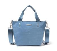 Baggallini Women's Mini Carryall Tote Crossbody Bag, Cornflower, One Size