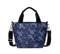Baggallini Women's Mini Carryall Tote, Indigo Petal, One Size
