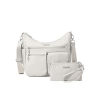 Baggallini Women's Modern Everywhere Crossbody, 11"x9" Travel Bags W/RFID Wristlet, Lightweightm Water-Resistant, Vanilla Heritage, One Size