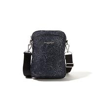 Baggallini Women's Modern Everywhere Explorer Crossbody, Midnight Blossom Print, One Size