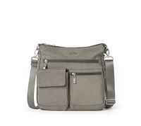 Baggallini Women's Modern Everywhere Slim Crossbody, Sterling Shimmer, One Size UK