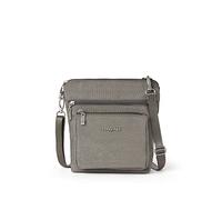 Baggallini Women's Modern Pocket Crossbody 9x8.5 Lightweight Water-Resistant Travel Purse Handbag Shoulder Bag W/RFID, Sterling Shimmer, One Size