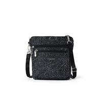 Baggallini Women's Modern Pocket Crossbody, Midnight Blossom, One Size