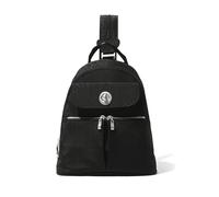 Baggallini Women's Naples Convertible Backpack, Black Cheetah Emboss, One Size