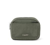 Baggallini Women's Pocket Cosmetic - Lightweight Bag - Travel Essentials Makeup Organizer Small, Thyme, S