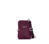 Baggallini Women's Securtex Anti-Theft Activity Crossbody Bag, Mulberry, One Size