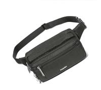 Baggallini Women's Securtex Anti-Theft Belt Bag, Charcoal, One Size