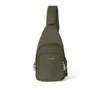 Baggallini Women's Securtex Anti-Theft Daytripper Sling Cross-Body-Handbags, Thyme, One Size