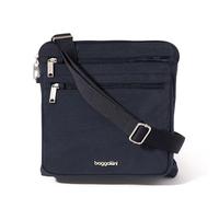 Baggallini Women's Securtex Anti-Theft Large Crossbody, French Navy, w x 10" h