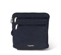 Baggallini Women's Securtex Anti-Theft Large Crossbody, French Navy, w x 10" h