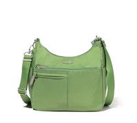 Baggallini Women's Securtex Anti-Theft Free Time Crossbody Bag, Moss, One Size