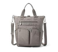 Baggallini Women's Set 3 in 1 Tote Backpack, Sterling Shimmer, One Size