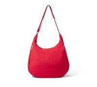 Baggallini Women's Swift Crossbody Lightweight 15.7"x16" Travel Purse Handbag Hobo Bag, B-Lite Scarlet Red, One Size