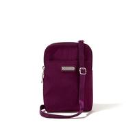 Baggallini Women's Take Two RFID Bryant Crossbody, Mulberry, Processing