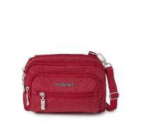 Baggallini womens Triple Zip Bagg Convertible Cross Body Apple One Size US